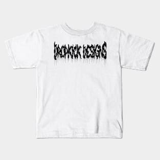 Dropkick Designs Metal V2 Kids T-Shirt